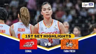 CIGNAL vs. FARM FRESH | SET 1 HIGHLIGHTS | 2026 PVL ALL-FILIPINO CONFERENCE