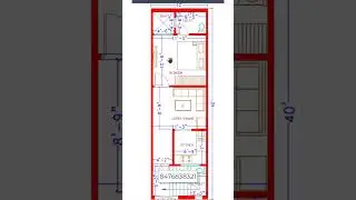 12'*40' House Plan | 480 Sqft House Plan | 12X40 Ghar Ka Naksha | Kailash Civil Engineer#home #house