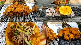 turkish style kebab making process   turkish street food   the best street food in the whole world!