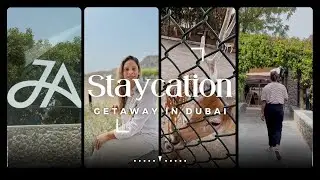 Just 1 hour from Dubai | JA Hatta Fort Hotel | Luxurious Staycation | #dubai #staycation #hatta #fyp