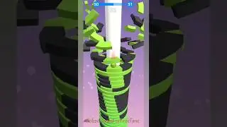 Stack Ball - Crush Platforms - Levels 48-50 gameplay arcade action precision ball game walkthrough