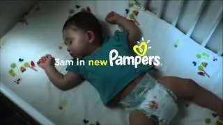P&G - Pampers Disposable Diapers - Love Sleep & Play at 3 a.m. - Commercial   2013