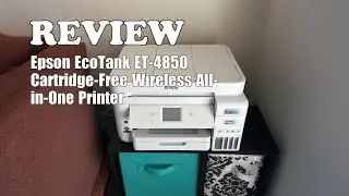 Epson EcoTank ET-4850 All-in-One Printer Review: Scanner, Copier, Fax 2025