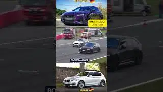 Audi vs BMW Drag Race 🔥 Who Wins This German Battle?