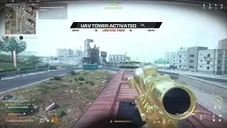 Sniped Off The Crane Zipline - Call of Duty