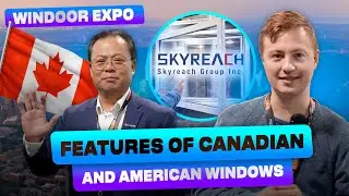Features of Canadian and American windows. WINDOOR 2023