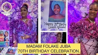 MADAM FOLAKE JUBA CELEBRATED HER 70TH BIRTHDAY PARTY IN LONDON ON 21/11/25
