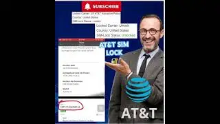 AT&T iPhone 14 unlock #usa #iphone #simlock #carrier #smartphone #simunlock
