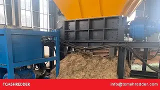 mobile waste shredder