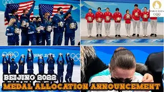 IOC Announces 2022 Beijing Team Figure-skating Gold Reallocation Time