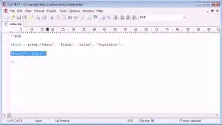 PHP 38  Introduction to Arrays