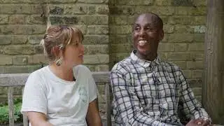 Robyn and Frank at Hackney City Farm