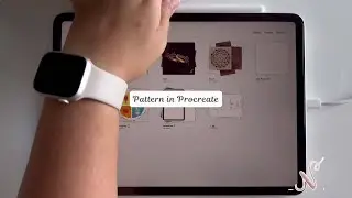 Seamless patterns in Procreate