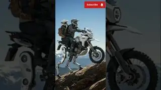 Future Bike with Legs? | Robotic Motorcycle Climbing Mountains! #edutech360