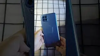 Unboxing Samsung Galaxy M22 Clear Jelly Case  #samsungm22