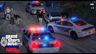 GTA 5 KUFFS COPS #106 | Boxed In My The Blaine County Sheriff Office After I Robbed A Store