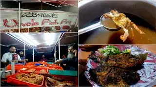Famous Fish and Crab Soup Stall in H.B.R layout in Bangalore