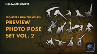 Photo Pose Set Vol 2 Preview | Monster hunter Wilds