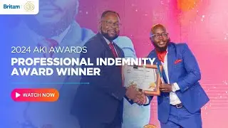 Patrick Juma | Professional Indemnity Award Winner | #BritamAKI2024