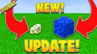 New MCPE Aquatic Update BETA! - Minecraft PE (Pocket Edition)
