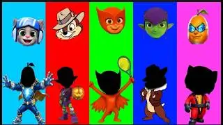 DAME TU COSITA👀Wrong Body Parts💃Dance Funny Puzzle Wrong👥️Green Zombie and Brainrot Super Heros