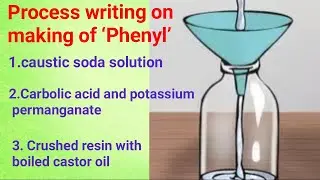 Process writing |  making of &lsquo;Phenyl&rsquo;  | Madhyamik process writing | Process