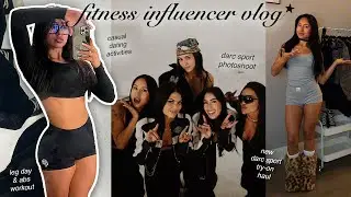 Darc Sport Photoshoot, Casual Dating, Leg Day + Abs Workout