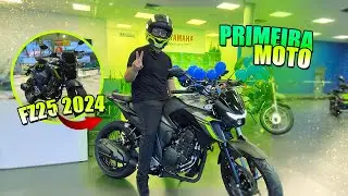 COMPREI uma FAZER 250 2024 como PRIMEIRA MOTO! CURTI?