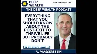 Post-Exit Entrepreneurs AJ Wasserstein And 