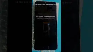 how to fix poco m3 proximity sensor problem | call sensor | #xiaomi #pocom3 #service #shots #all