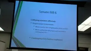 KY Executive Branch Ethics Commission - Understanding the New Lobbying Laws: Senate Bill 6