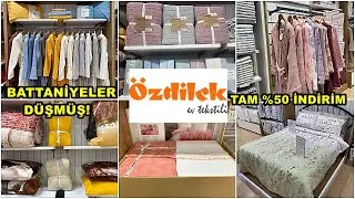 ÖZDİLEK'TE %50 İNDİRİM❗️/BATTANİYELER DİP FİYAT❗️/BAYILACAKSINIZ/ÇEYİZ ALIŞVERİŞİ/ÇEYİZ MAĞAZASI