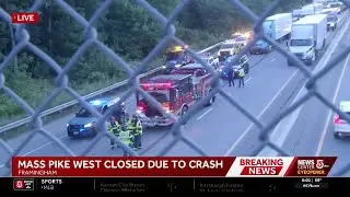 Traffic being diverted off Mass Pike