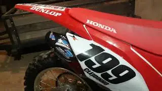 Escapamento power core 3 - 788 na CRF250F honda