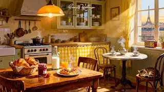 Relaxing vintage jazz morning in a cozy 1950s Paris apartment | Jazz oldies playing in another room