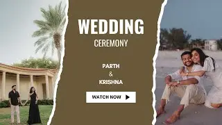 Parth & Krishna | Wedding | Live