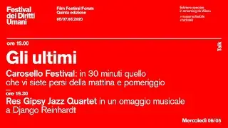 FDU20 / Disabilità e diritti umani: Luigi Manconi, Marilisa D'Amico e Ciro Tarantino