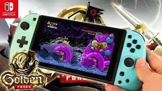 GOLDEN FORCE Je Souffre et je Pleure! Test 16 Bit Retro Gameplay Nintendo Switch Retrogaming