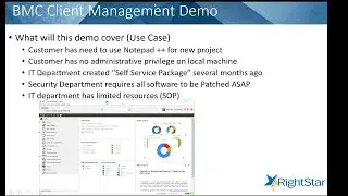BCM Software and Patch Management Demo
