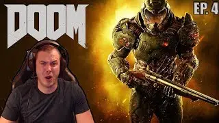 Lets (Blind) Play Doom 2016 - Mission 4 - Argent Facility (Beginning of the End)