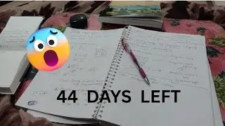 44 days left for board exam so are we start from zreo to top
