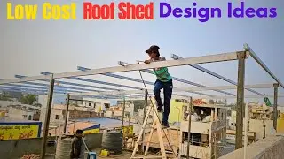 How To Make Roof Shed| Roof Shed Design For Home| Roof Trusses making Ideas
