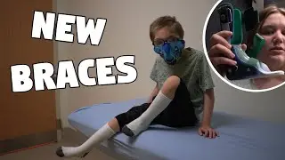 Our son got new braces (AFOs)