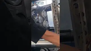 Clear two-color test mold with Haituo injection molding machine  #mold #machine
