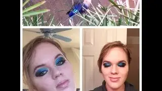 Nature Inspired Series: 1: Exotic Bird Inspired Makeup Tutorial