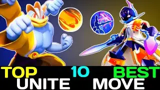 Top 10 Best Unite Move in Pokemon Unite | According to Me 😉 Top 10 list | Pokemon Unite 