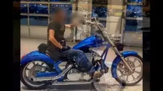 Honda Fury Chopper BB before and after