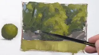 Моим ученикам очень понравилась эта демонстрация рисования деревьев.