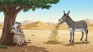 حكاية الفلاح الفقير الذي أهانه أهل القرية فرزقه الله بحمار من ذهب