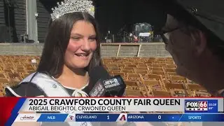 Crawford County Fair names new fair queen for 2025